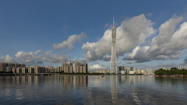 广东广州城市风光