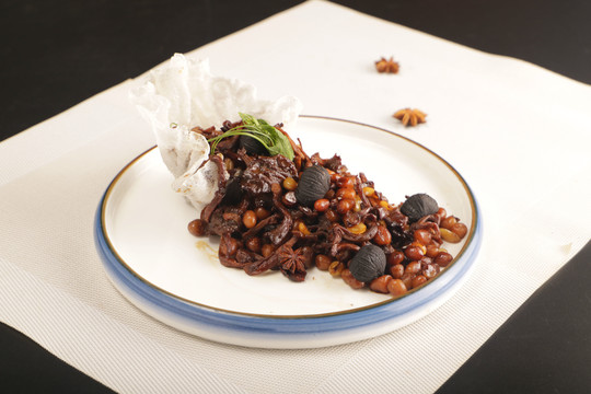 黑蒜滑子菇