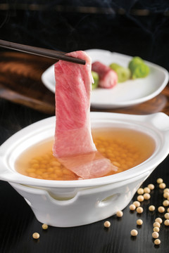 堂灼瓜清雪花牛肉