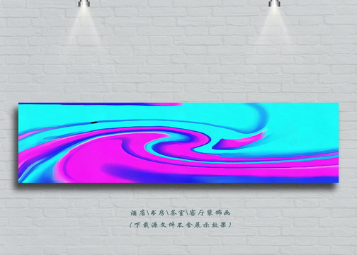 玄关油画