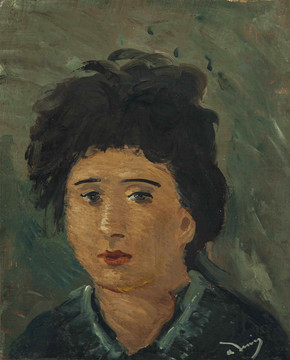 安德烈德朗欧洲女人肖像