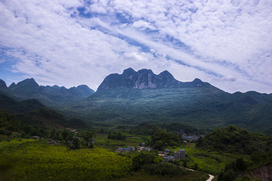 南丹山田园风光