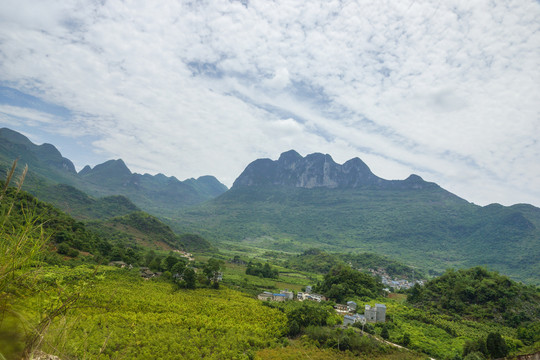 南丹山田园风光