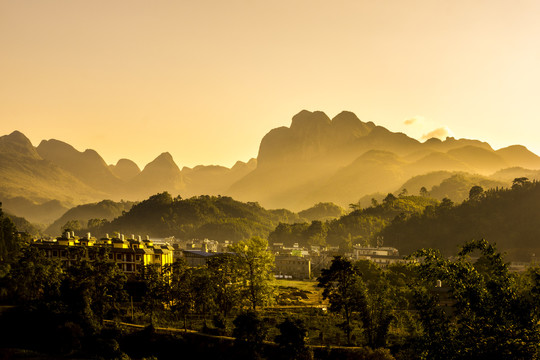 南丹山风光