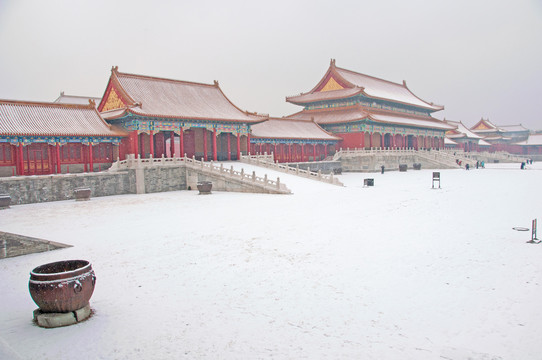 故宫雪景