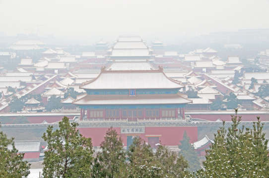 故宫雪景