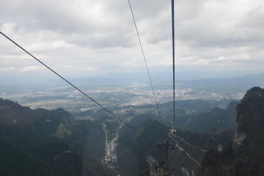 张家界天门山索道