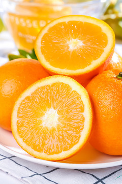 新鲜橙子