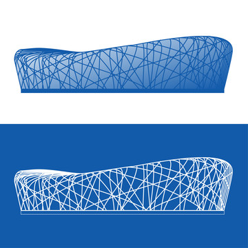 北京鸟巢北京体育场