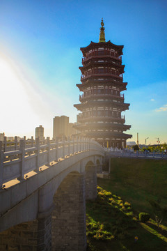 洛阳朱樱塔