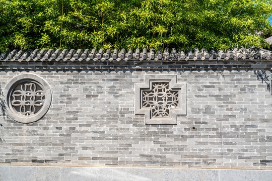 中式院墙围墙