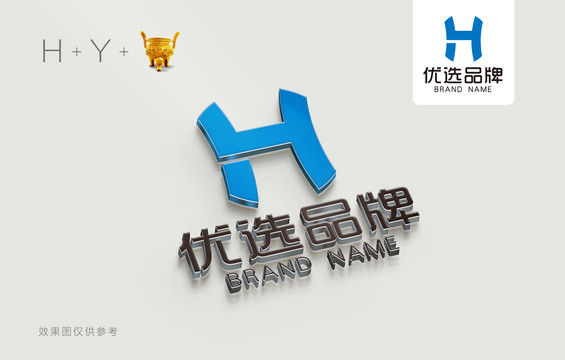 H字母logo