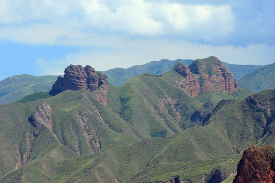 热贡风景