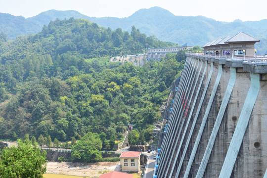 大别山金寨县梅山水库