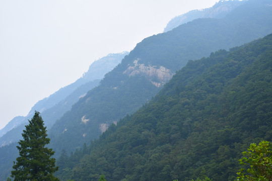 天堂寨远山风景