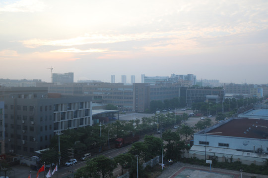 中山市横栏镇郊区风景