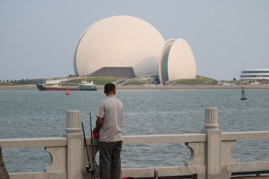 珠海情侣路珠海日月贝钓鱼