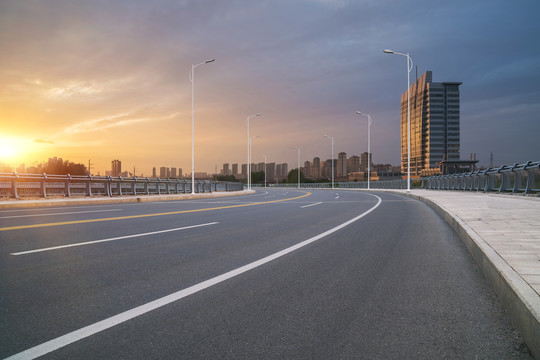中国江苏常州城市建筑和高速公路