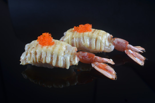 芝士阿根廷红虾寿司