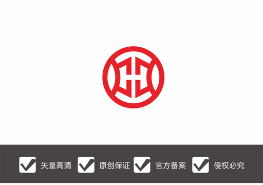 字母H鼎logo