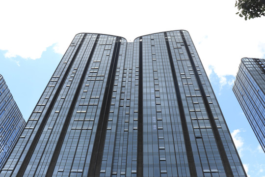 贵阳城市建筑物特写