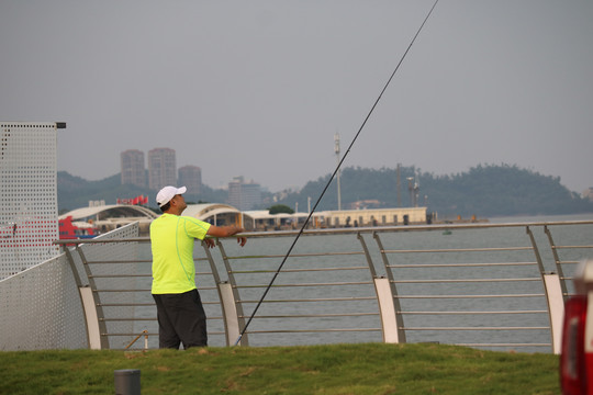 珠海情侣路珠海日月贝风光景色