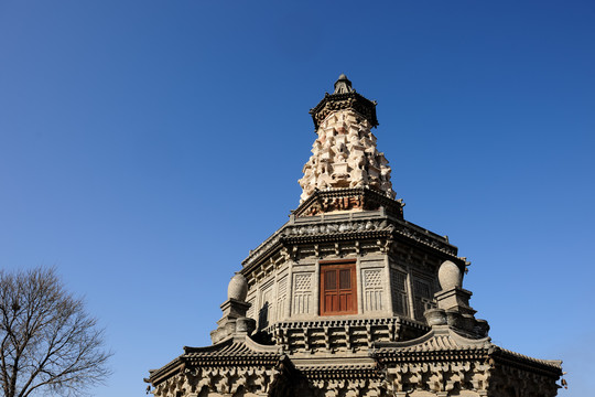 正定广惠寺多宝塔华塔