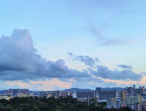 城镇天空