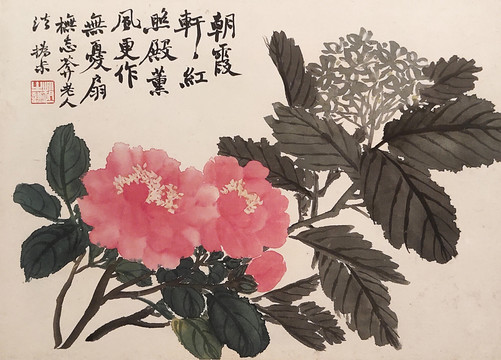 赵之谦清代花卉国画