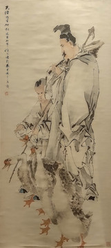 任颐清代人物画