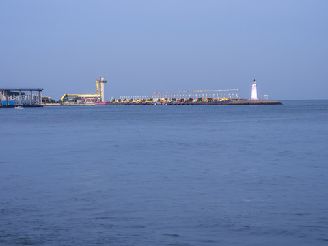 青岛海滨夜景