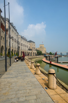 河岸欧式风情