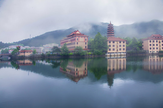 九宫山云中湖