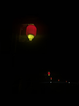 夜晚的灯笼