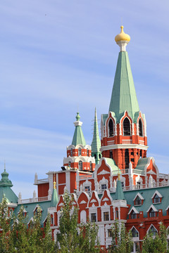 俄罗斯建筑洋葱头屋顶