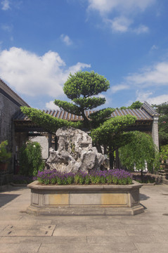 中式梁园风景