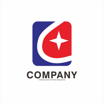C字母品牌logo标志