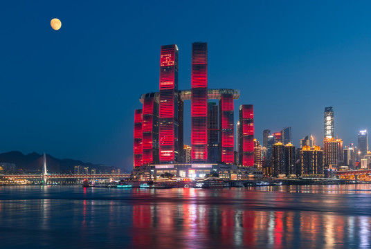 重庆渝中半岛夜景