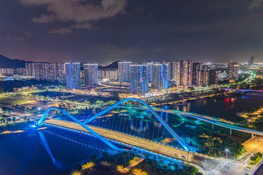 蕉门夜景