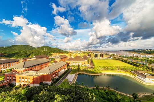 浙江大学校园风景建筑