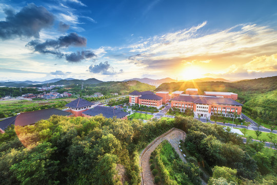 浙江大学校园风景建筑