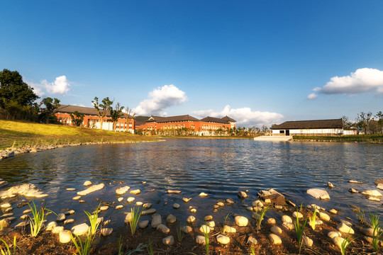 浙江大学舟山校区校园建筑风景