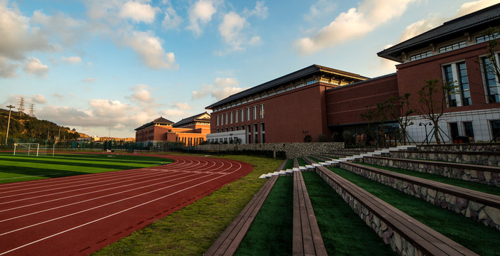 浙江大学舟山校区校园风景建筑