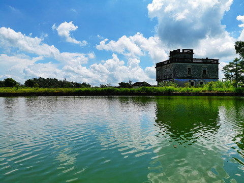 开平乡村风景如画