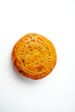 传统节日中秋节月饼白底图