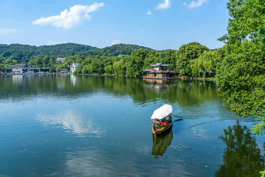 杭州西湖风光