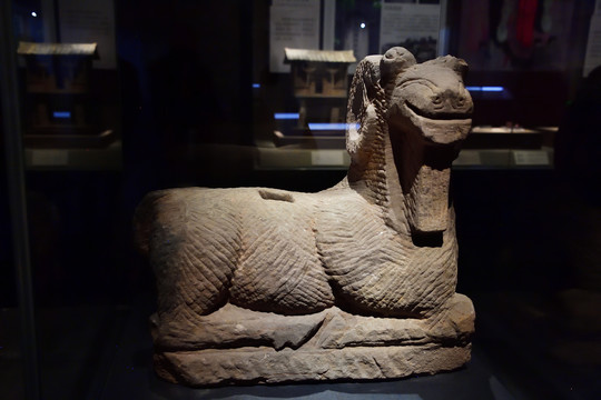 成都博物馆东汉时期石羊