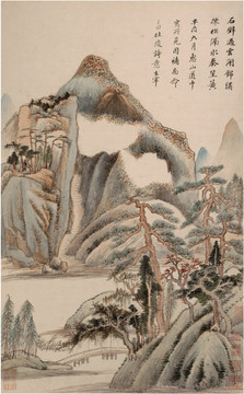 董其昌山水画