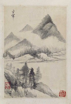 董其昌中国古代山水画