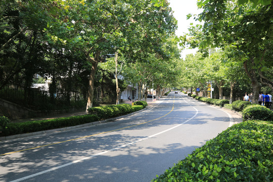 青岛老城区街景